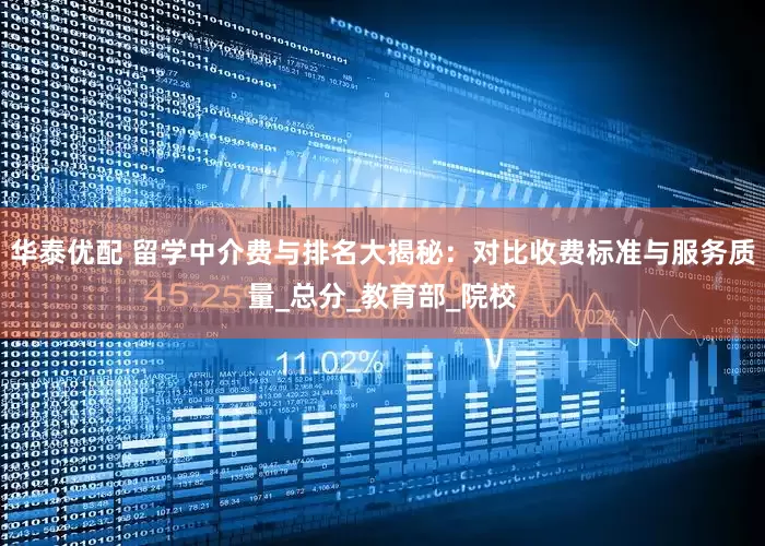 华泰优配 留学中介费与排名大揭秘：对比收费标准与服务质量_总分_教育部_院校