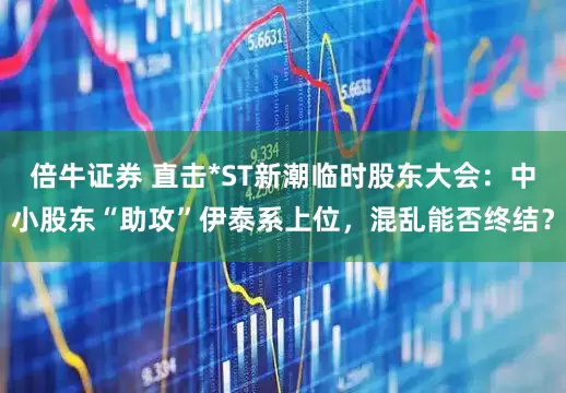 倍牛证券 直击*ST新潮临时股东大会：中小股东“助攻”伊泰系上位，混乱能否终结？